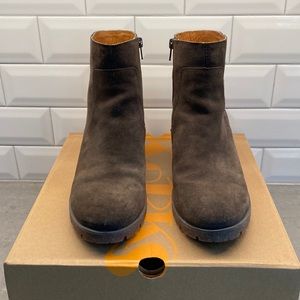 Kork Brown Suede Bootie.